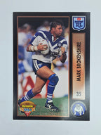 1994 Dynamic Series 1 Base Card #35 Mark Brokenshire Canterbury Bankstown Bulldogs