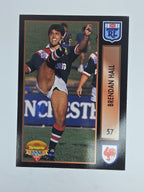 1994 Dynamic Series 1 Base Card #57 Brendan Hall Eastern Suburbs Roosters