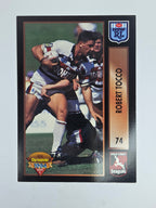 1994 Dynamic Series 1 Base Card #74 Robert Tocco Gold Coast Seagulls