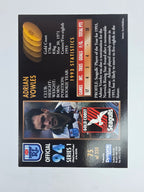 1994 Dynamic Series 1 Base Card #75 Adrian Vowles Gold Coast Seagulls