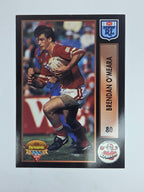 1994 Dynamic Series 1 Base Card #80 Brendan O'Meara Illawarra Steelers