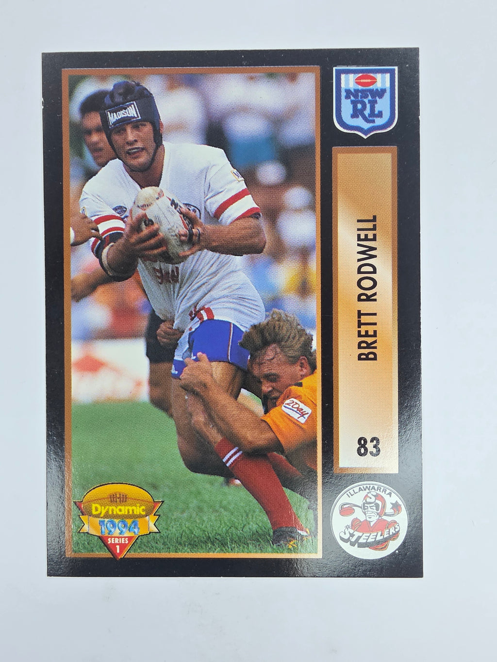 1994 Dynamic Series 1 Base Card #83 Brett Rodwell Illawarra Steelers