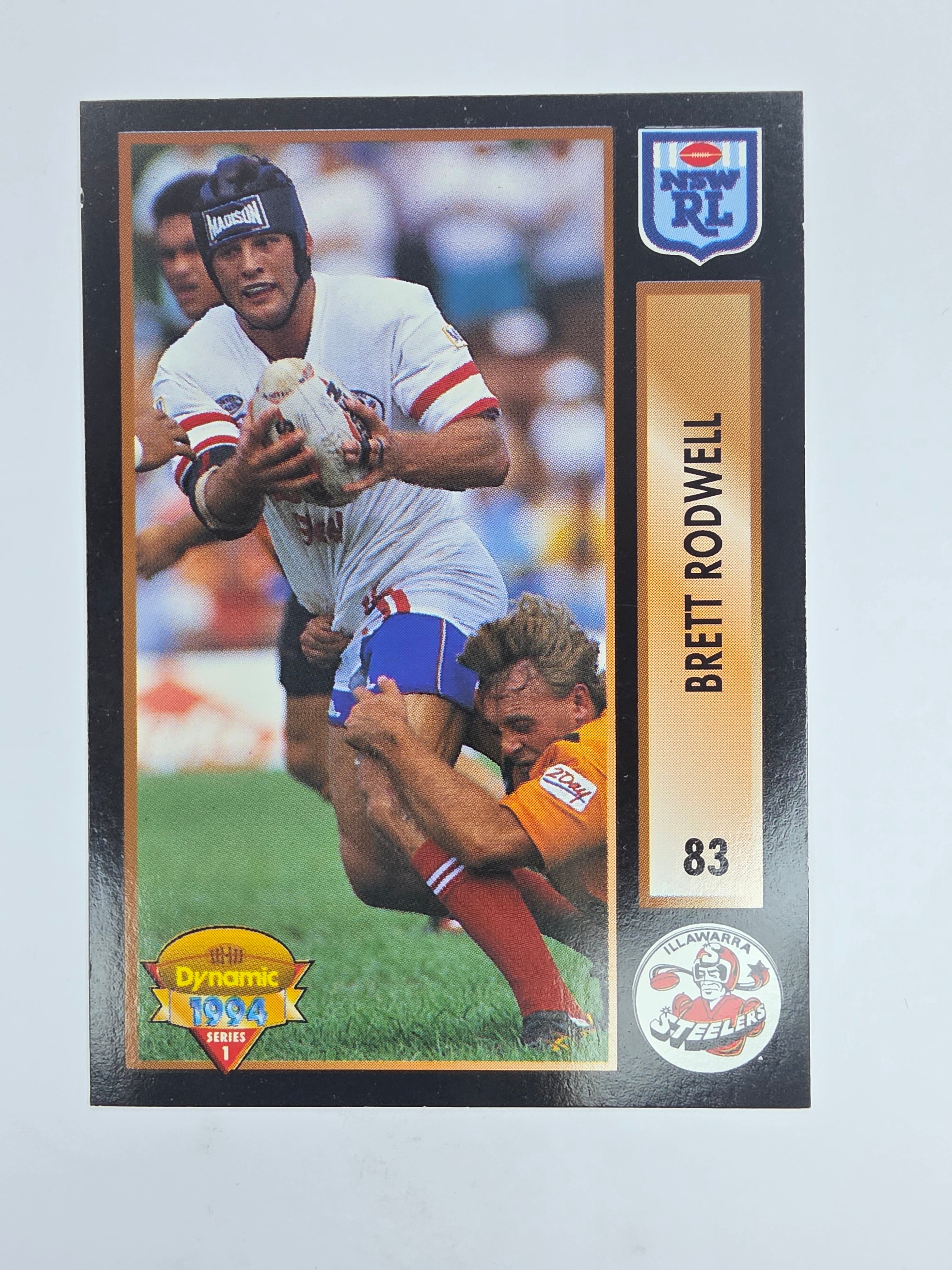 1994 Dynamic Series 1 Base Card #83 Brett Rodwell Illawarra Steelers