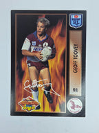 1994 Dynamic Series 1 Base Card #98 Geoff Toovey Manly Warringah Sea Eagles
