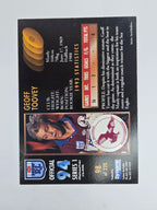 1994 Dynamic Series 1 Base Card #98 Geoff Toovey Manly Warringah Sea Eagles
