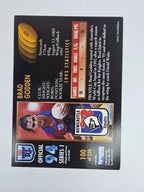 1994 Dynamic Series 1 Base Card #100 Brad Godden Newcastle Knights