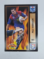 1994 Dynamic Series 1 Base Card #101 Paul Harragon Newcastle Knights