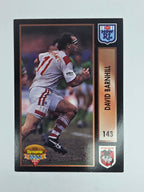 1994 Dynamic Series 1 Base Card #143 David Barnhill St George Dragons