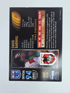 1994 Dynamic Series 1 Base Card #143 David Barnhill St George Dragons