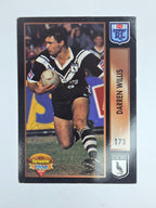 1994 Dynamic Series 1 Base Card #173 Darren Willis Western Suburbs Magpies