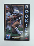 1994 Dynamic Series 1 Base Card #197 Adrian Vowles Gold Coast Seagulls