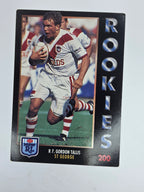 1994 Dynamic Series 1 Base Card #200 Gorden Tallis Brisbane Broncos
