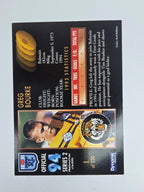 1994 Dynamic Series 2 Base Card #1 Greg Bourke Balmain Tigers