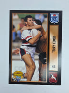 1994 Dynamic Series 2 Base Card #45 Terry Cook Gold Coast Seagulls