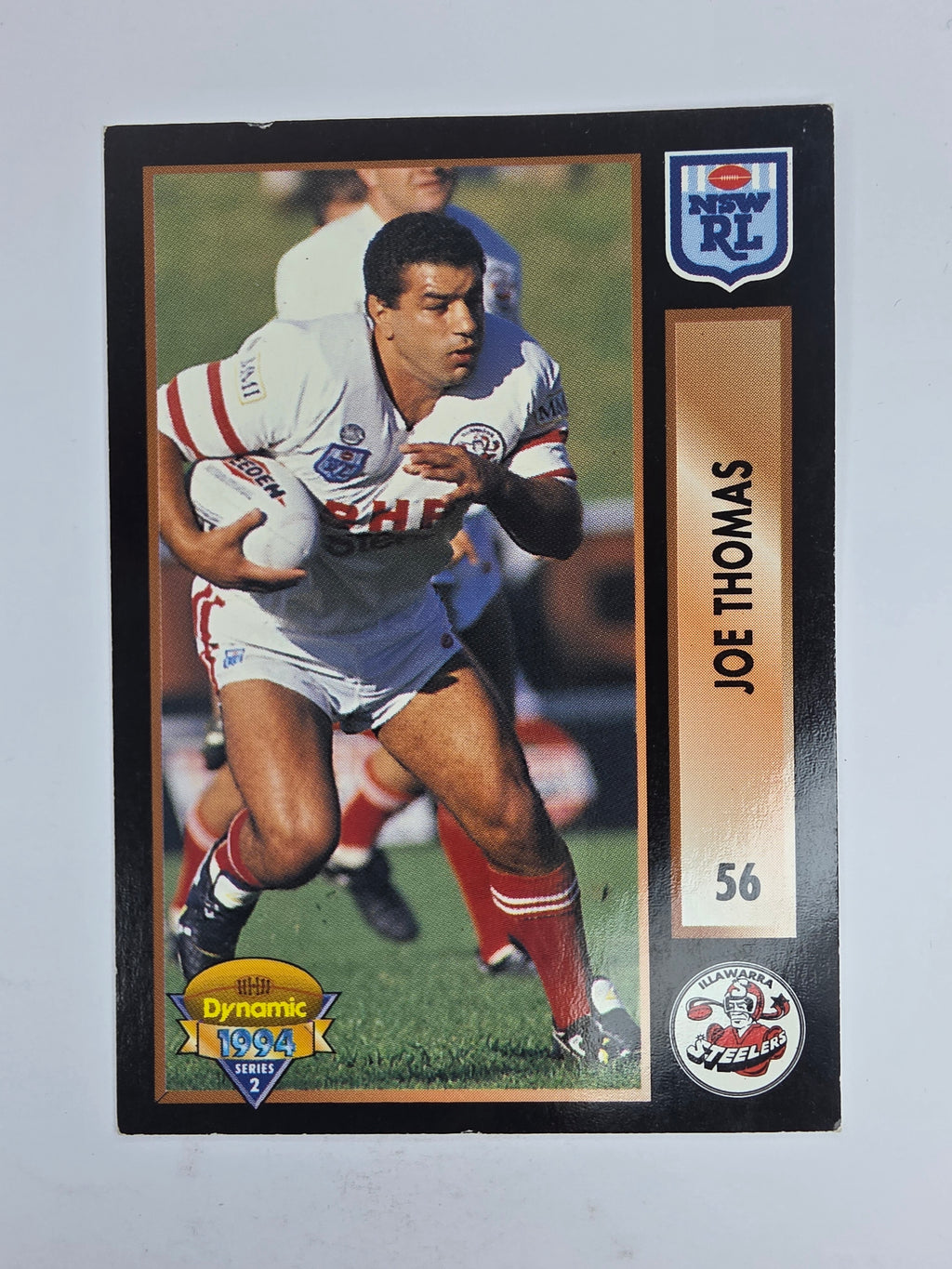 1994 Dynamic Series 2 Base Card #56 Joe Thomas Illawarra Steelers