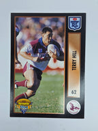 1994 Dynamic Series 2 Base Card #62 Terry Hill Manly Warringah Sea Eagles