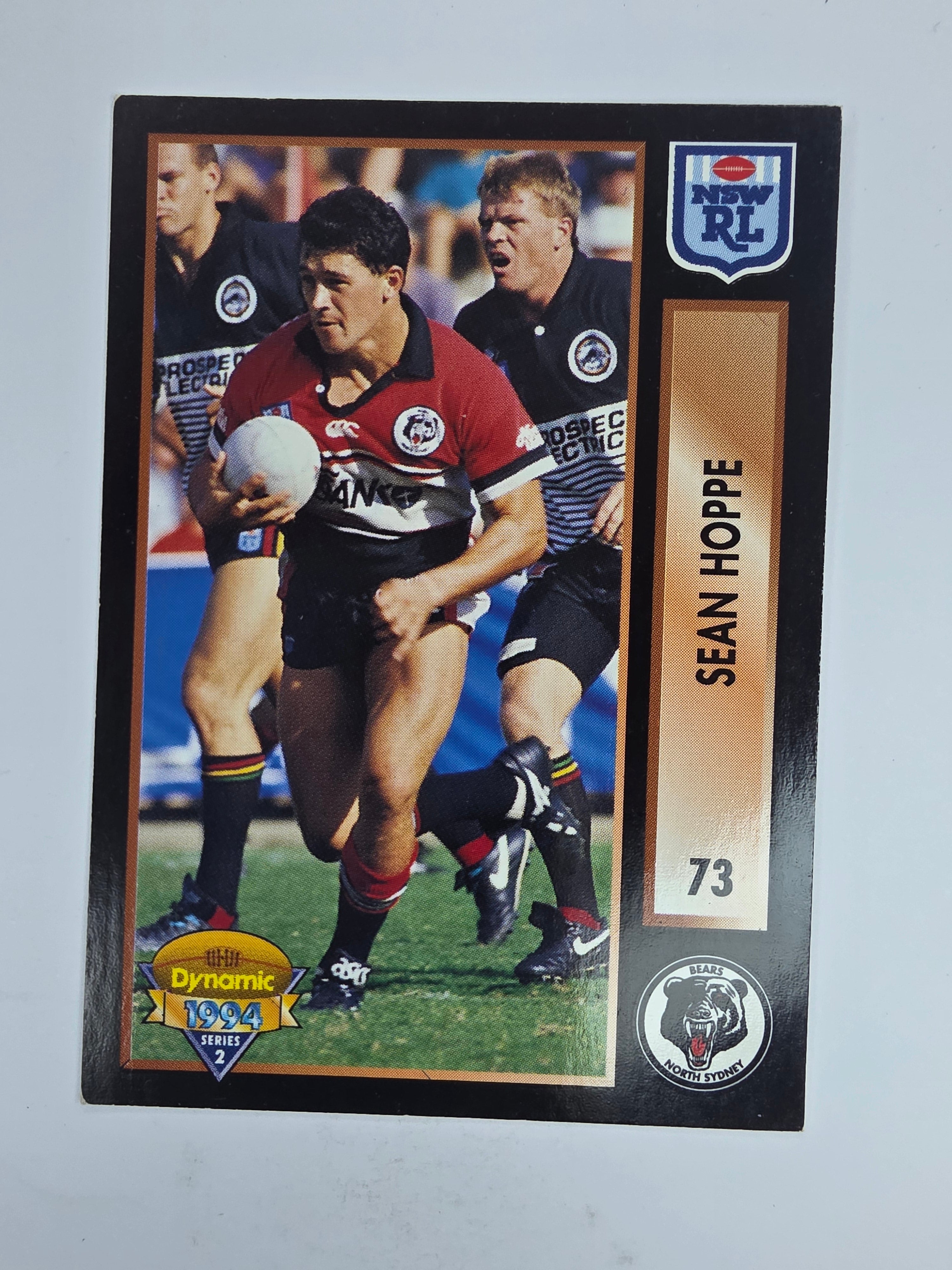 1994 Dynamic Series 2 Base Card #73 Sean Hoppe North Sydney Bears