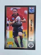 1994 Dynamic Series 2 Base Card #77 Craig Wilson North Sydney Bears
