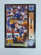 1994 Dynamic Series 2 Base Card #80 Paul Clarke Parramatta Eels