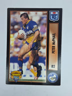 1994 Dynamic Series 2 Base Card #82 Peter McPhail Parramatta Eels
