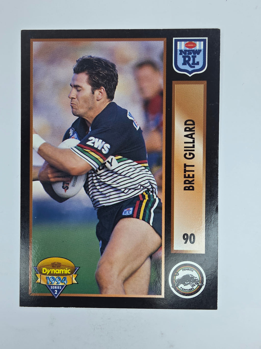 1994 Dynamic Series 2 Base Card #90 Brett Gillard Penrith Panthers