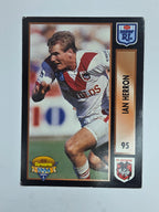 1994 Dynamic Series 2 Base Card #95 Ian Herron St George Dragons