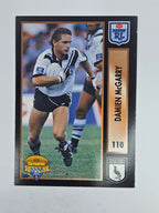 1994 Dynamic Series 2 Base Card #110 Damien McGrady Western Suburbs Magpies