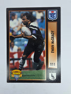 1994 Dynamic Series 2 Base Card #111 Ewen McGrady Western Suburbs Magpies