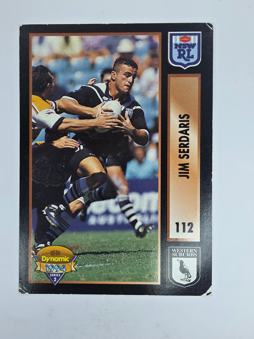 1994 Dynamic Series 2 Base Card #112 Jim Sedaris Western Suburbs Magpies