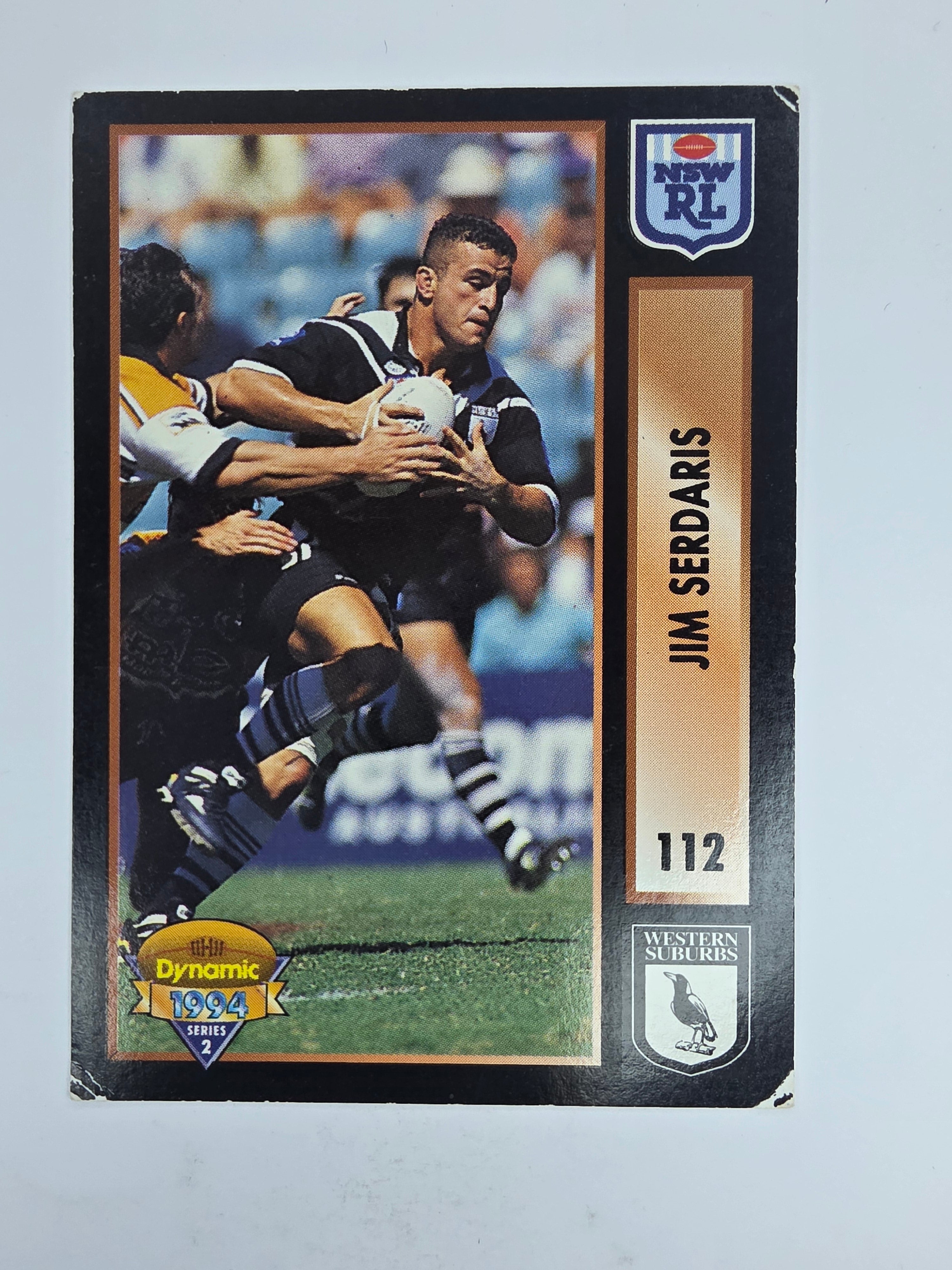 1994 Dynamic Series 2 Base Card #112 Jim Sedaris Western Suburbs Magpies