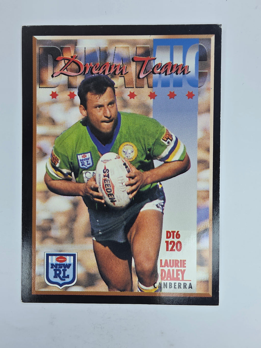 1994 Dynamic Series 2 Base Card #120 Laurie Daley Canberra Raiders
