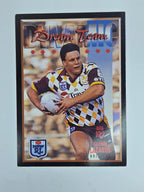 1994 Dynamic Series 2 Base Card #122 Glenn Lazarus Brisbane Broncos