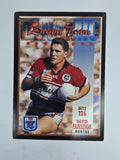 1994 Dynamic Series 2 Base Card #126 David Fairleigh North Sydney Bears