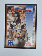 1994 Dynamic Series 2 Base Card #128 Steve Renouf Brisbane Broncos