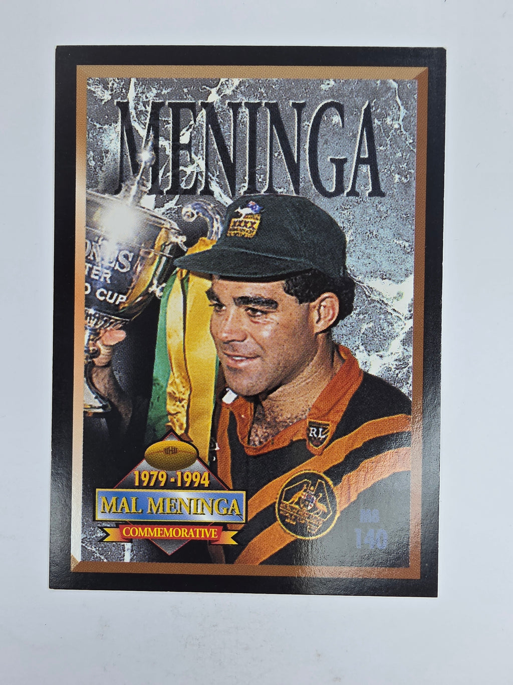 1994 Dynamic Series 2 Base Card #140 Mal Meninga Australian Kangaroos