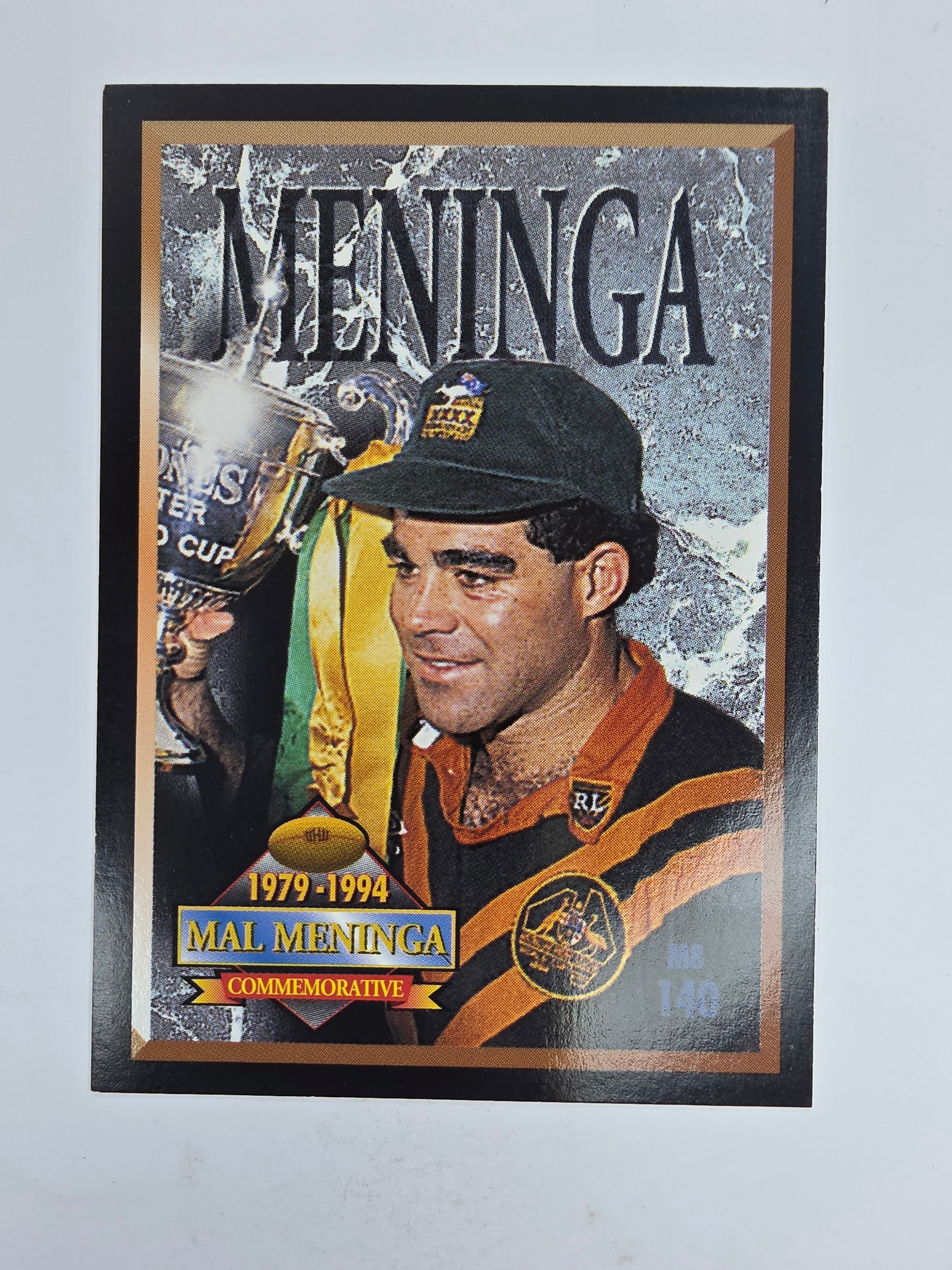 1994 Dynamic Series 2 Base Card #140 Mal Meninga Australian Kangaroos