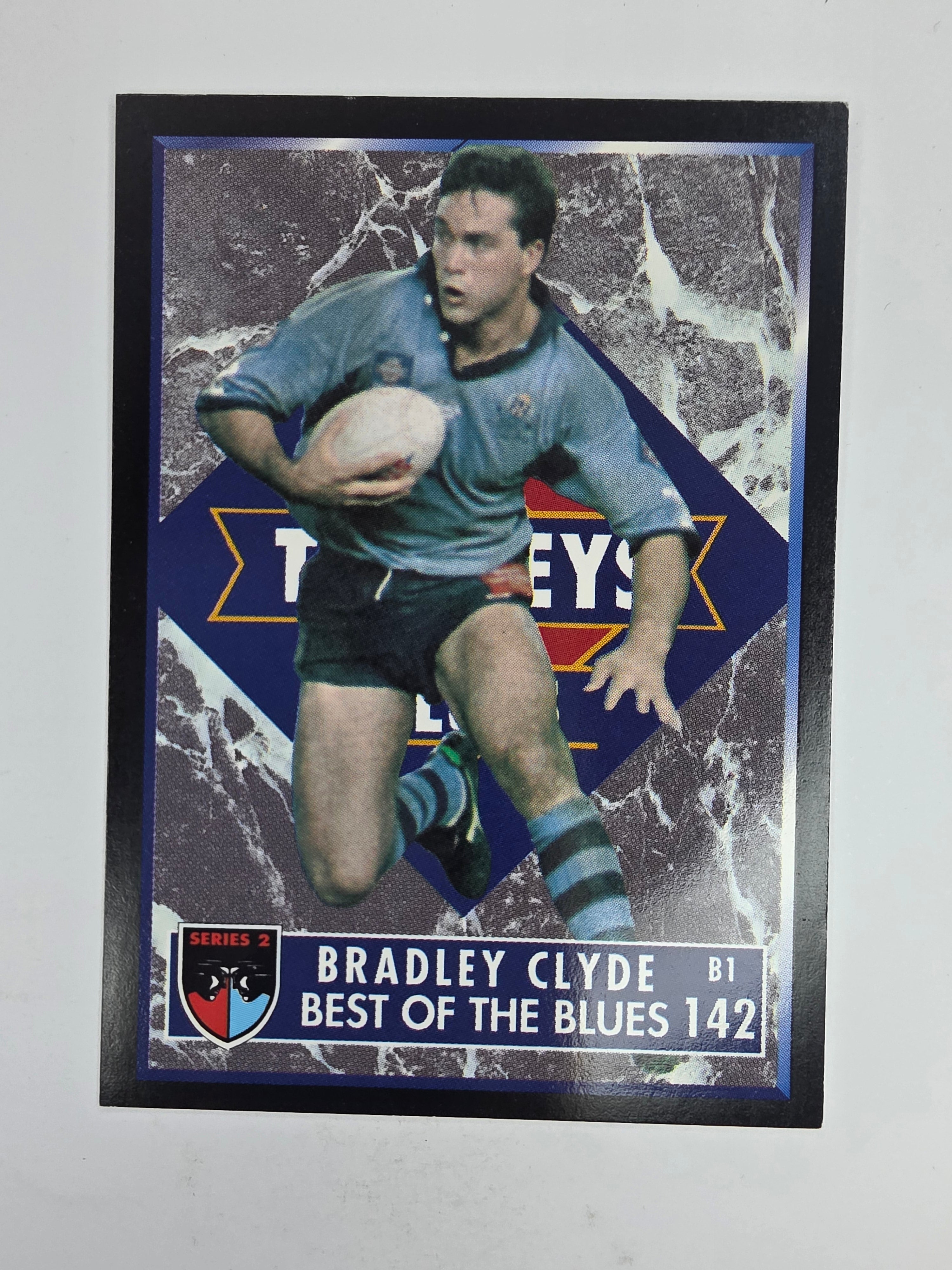 1994 Dynamic Series 2 Base Card #142 Brad Clyde NSW Blues