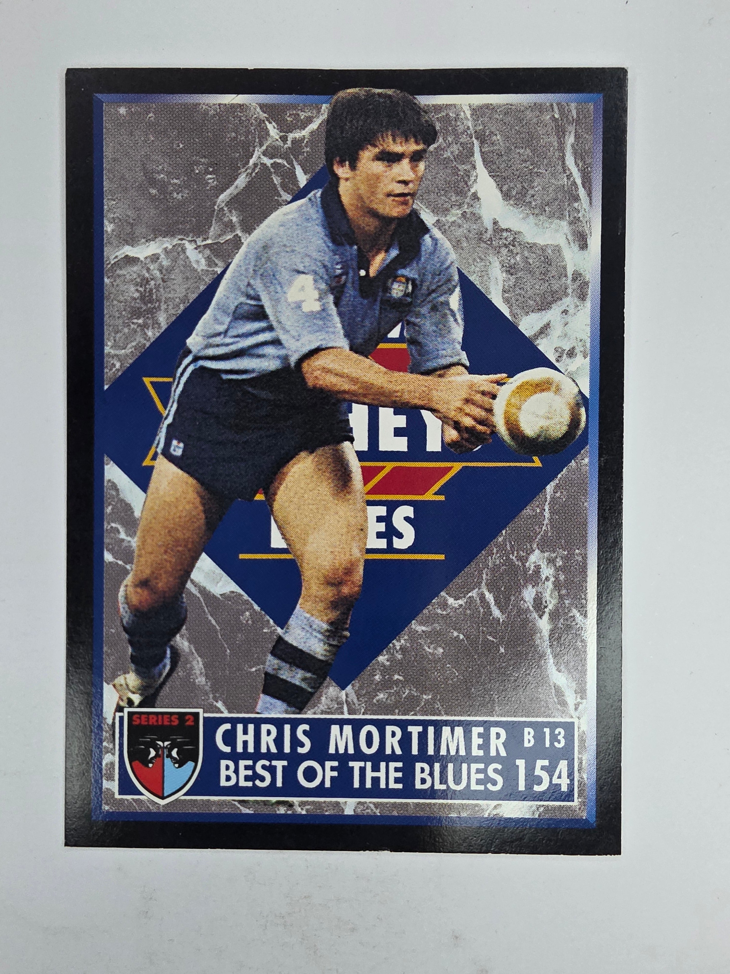 1994 Dynamic Series 2 Base Card #154 Chris Mortimer NSW Blues