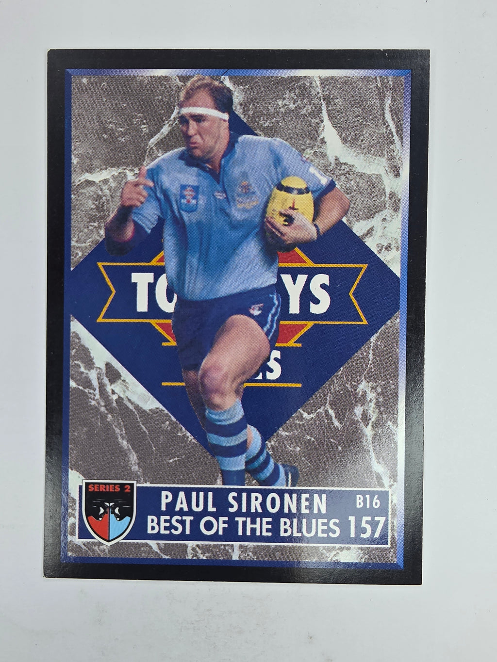 1994 Dynamic Series 2 Base Card #157 Paul Sironen NSW Blues