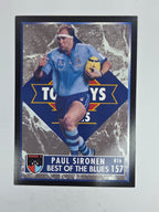 1994 Dynamic Series 2 Base Card #157 Paul Sironen NSW Blues