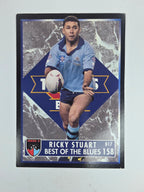 1994 Dynamic Series 2 Base Card #158 Ricky Stuart NSW Blues