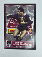 1994 Dynamic Series 2 Base Card #160 Sam Backo Queensland Maroons