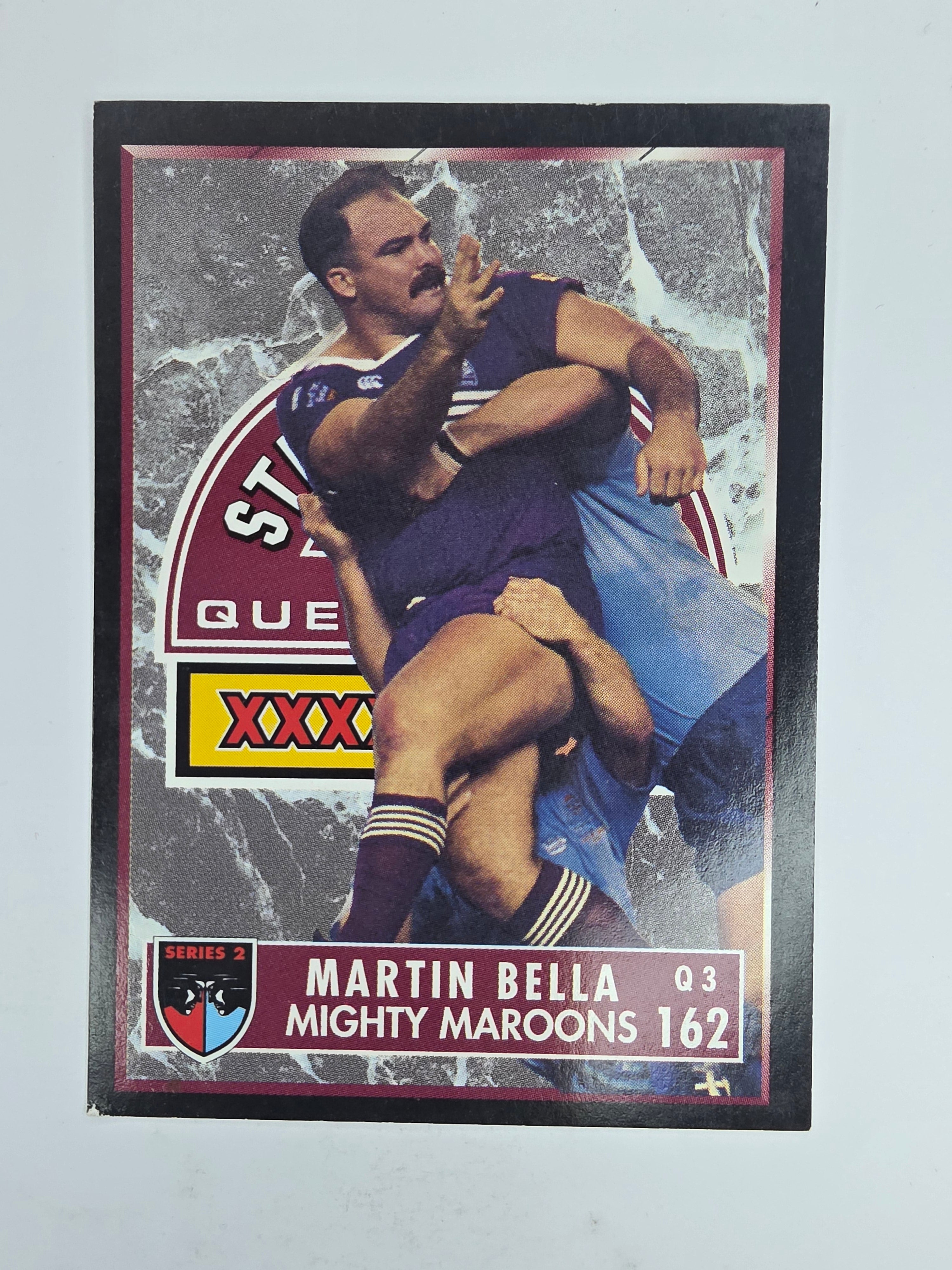 1994 Dynamic Series 2 Base Card #162 Martin Bella Queensland Maroons