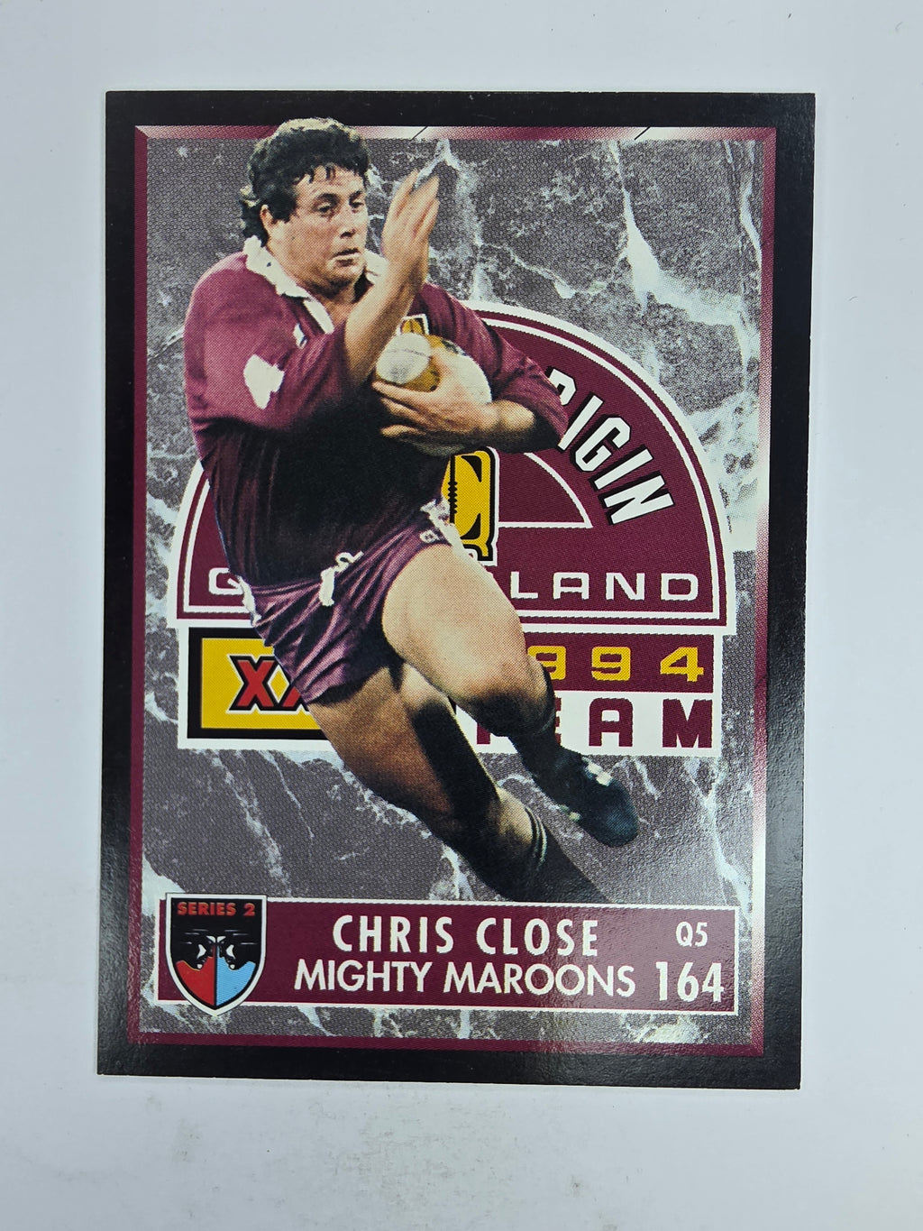 1994 Dynamic Series 2 Base Card #164 Chris Close Queensland Maroons