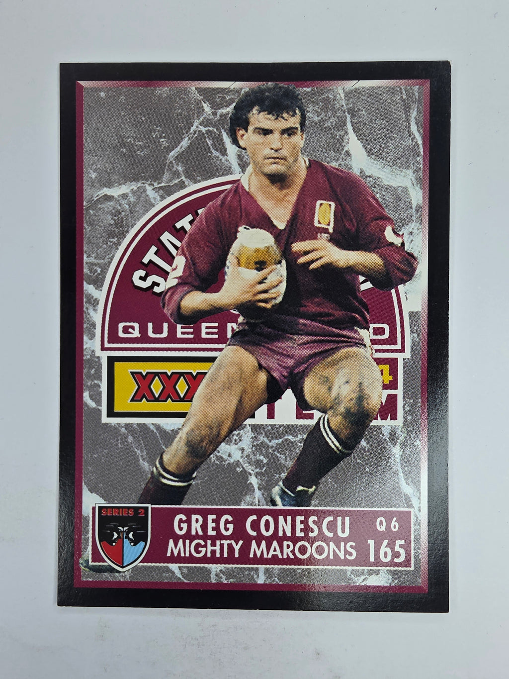 1994 Dynamic Series 2 Base Card #165 Greg Conescu Queensland Maroons