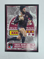1994 Dynamic Series 2 Base Card #167 Greg Dowling Queensland Maroons