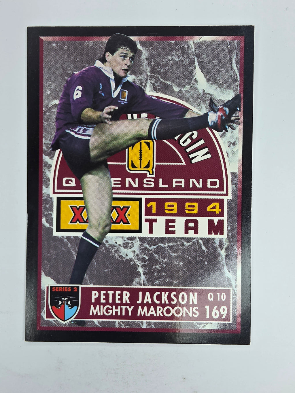 1994 Dynamic Series 2 Base Card #169 Peter Jackson Queensland Maroons