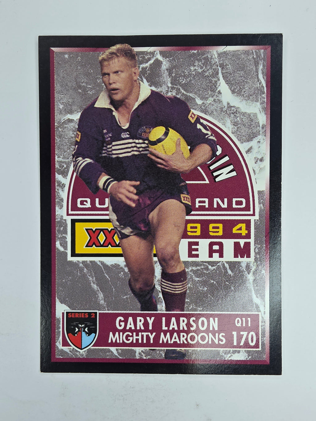 1994 Dynamic Series 2 Base Card #170 Gary Larson Queensland Maroons