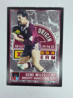 1994 Dynamic Series 2 Base Card #171 Gene Miles Queensland Maroons