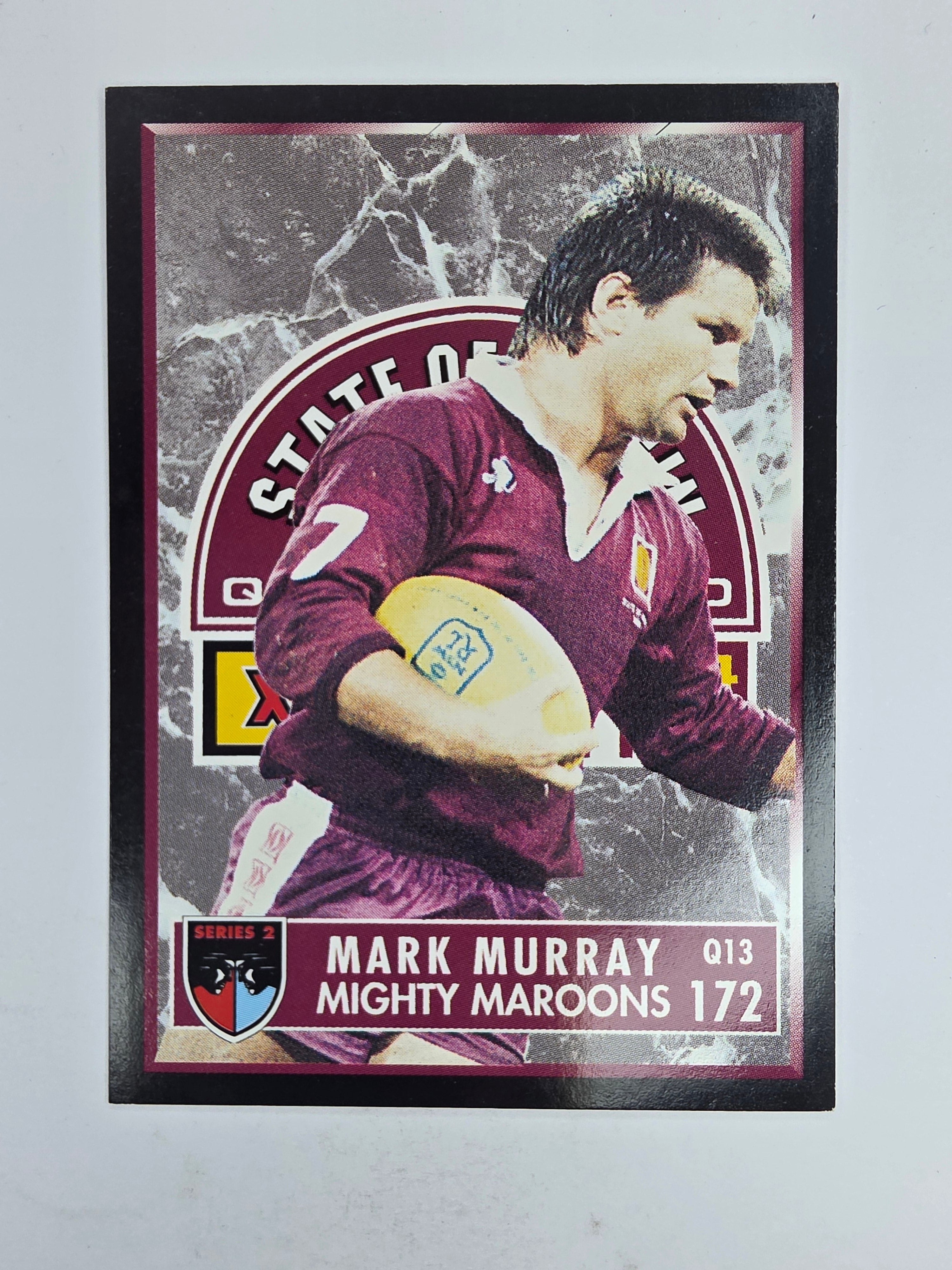 1994 Dynamic Series 2 Base Card #172 Mark Murray Queensland Maroons